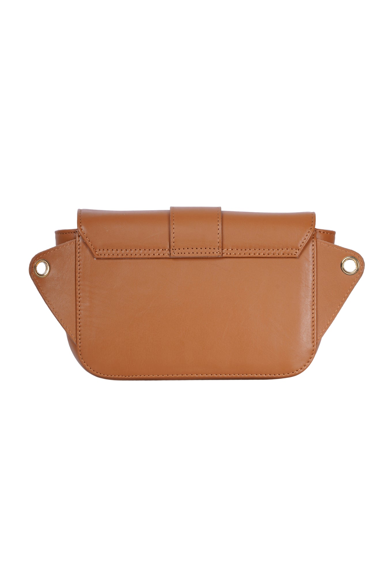 Tan Leather Fanny Pack