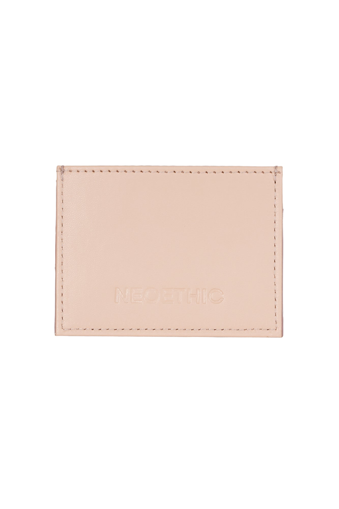 Pink Colorblock Card Holder