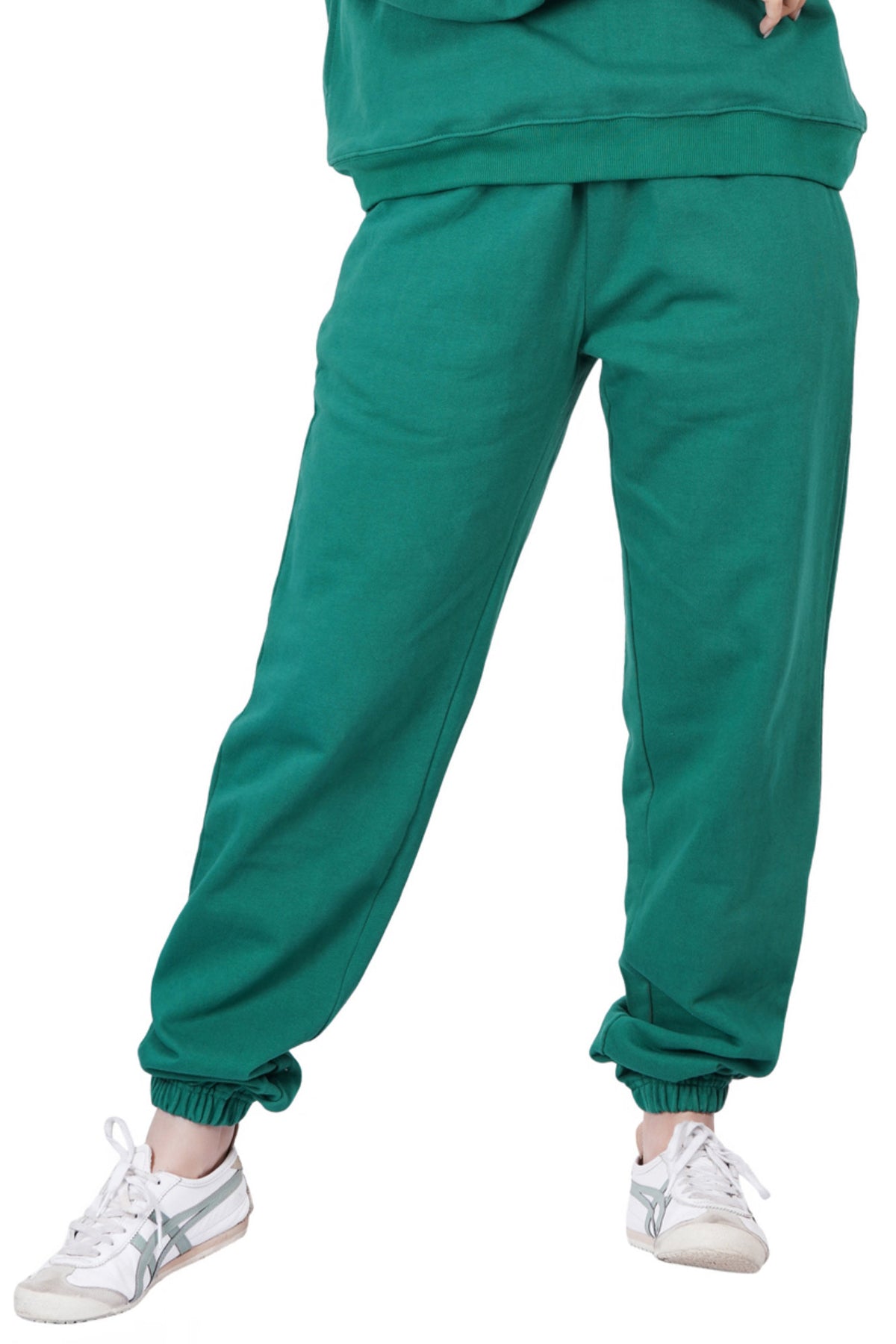 Green Jogger Track Pants