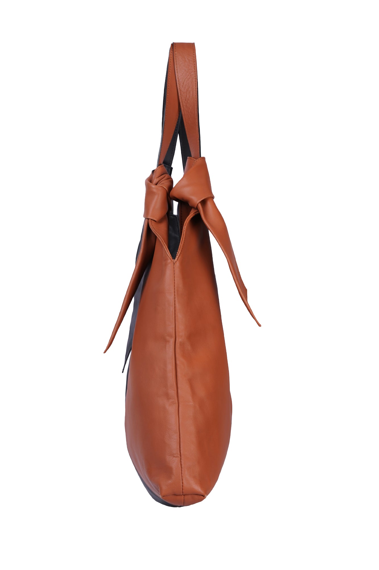 Two-Tone Shopper Hobo Bag